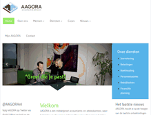 Tablet Screenshot of aagora.nl